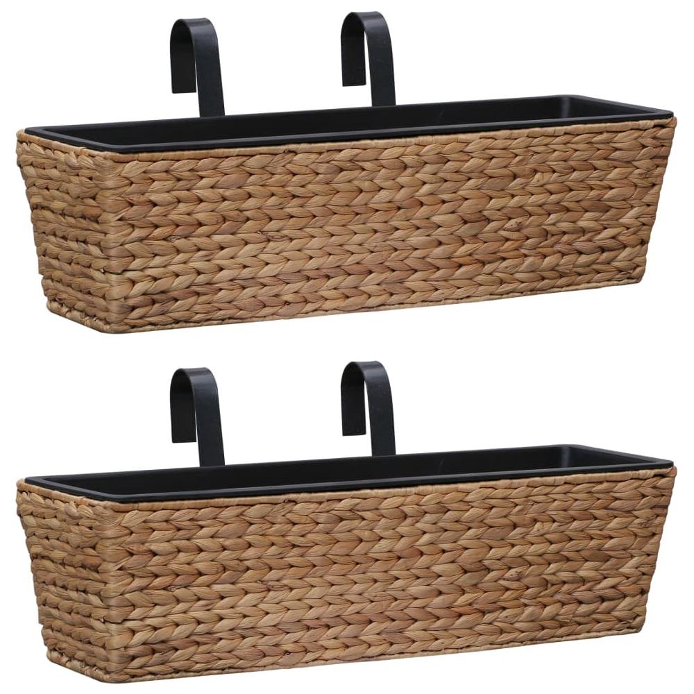Fioriere 2 pz in Giacinto Intrecciato - Foto 1