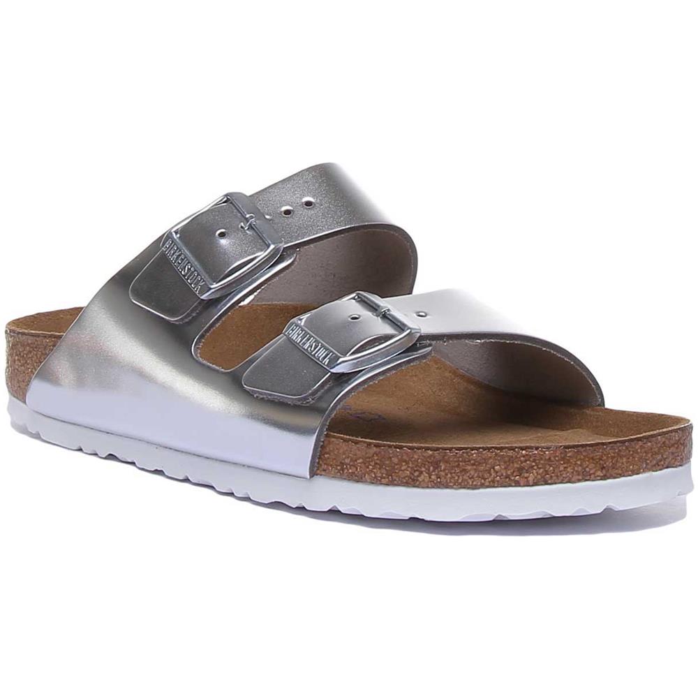 Arizona Sfb Metallic Silver Sandalo Donna - Calzata Stretta Eur 41 - Foto 2