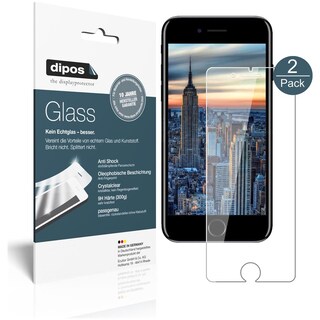 Pellicola Vetro Temperato 2.5D Per IPhone 6-16 – Confezione 2 Pezzi – Protezione Schermo