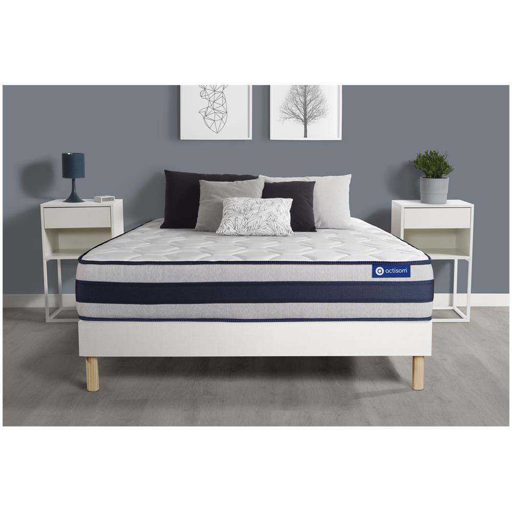 Kit Rete E Materasso Matrimoniale Actiflex Ergo 160x220cm - Spessore : 24cm - Molle Insacchettate E Memory Foam - Rigido - Foto 2