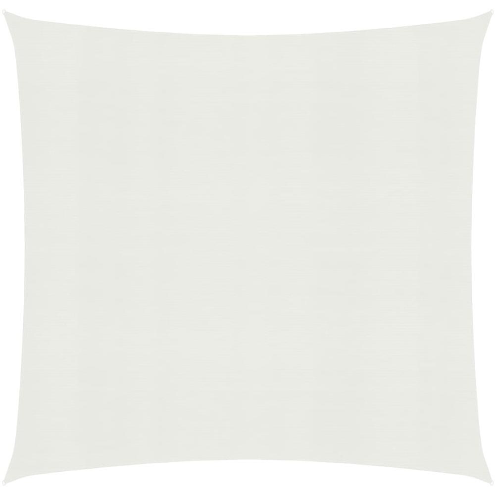 Vela Parasole 160 g / m² Bianca 4,5x4,5 m in HDPE - Foto 1