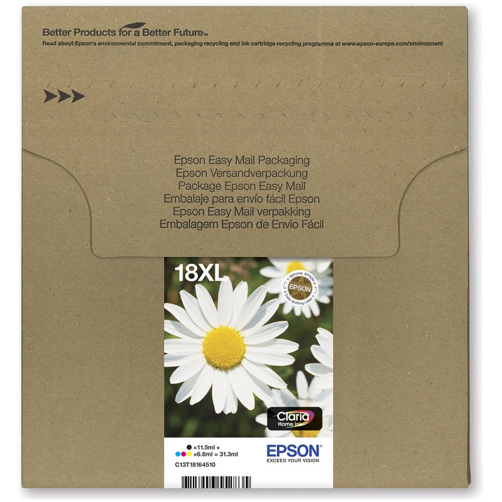 18XL EasyMail Nero, Ciano, Magenta, Giallo cartuccia d'inchiostro - Foto 4