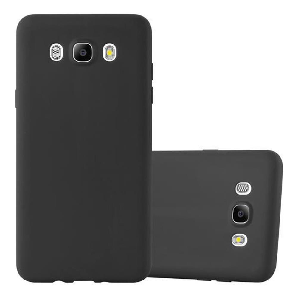 Custodia Compatibile Con Samsung Galaxy J5 2016 In Candy Nero - Coperchio Protettivo In Silicone Tpu Flessibile - Foto 1