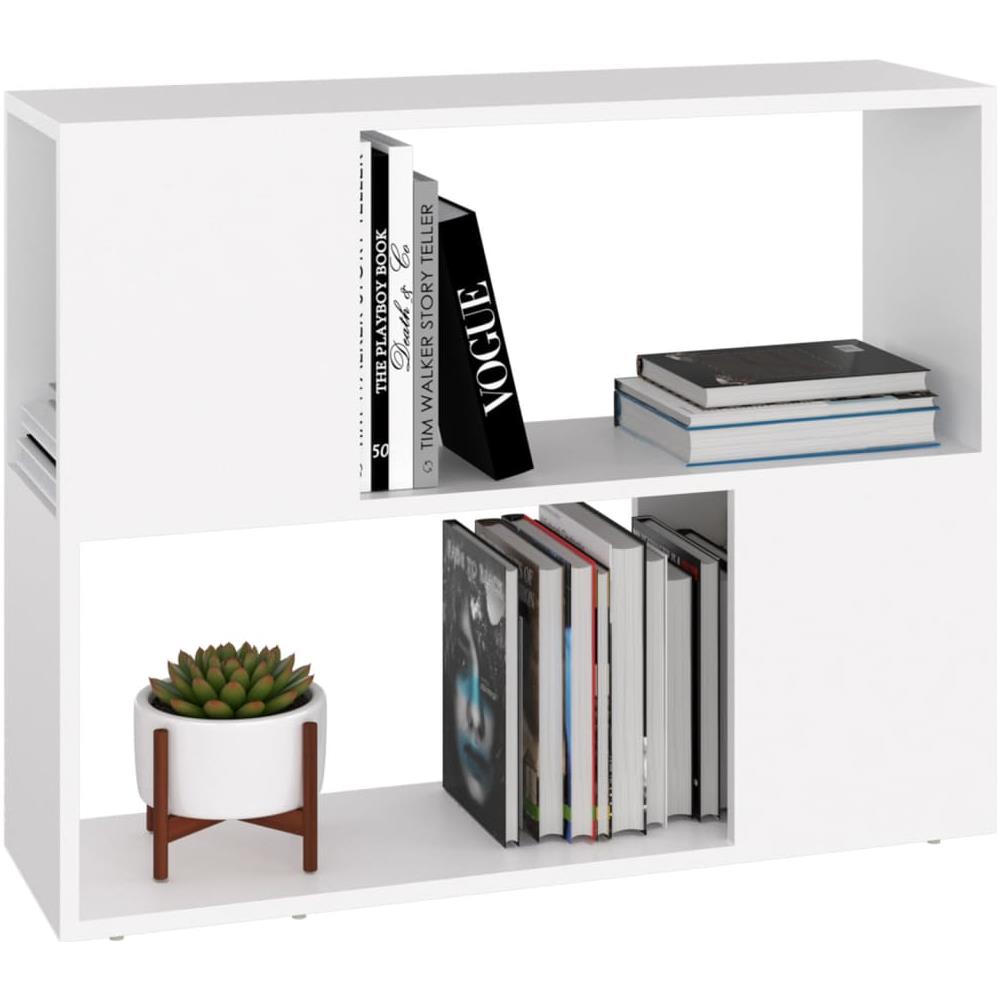 Mobile TV Bianco 80x24x63 cm in Truciolato - Foto 2