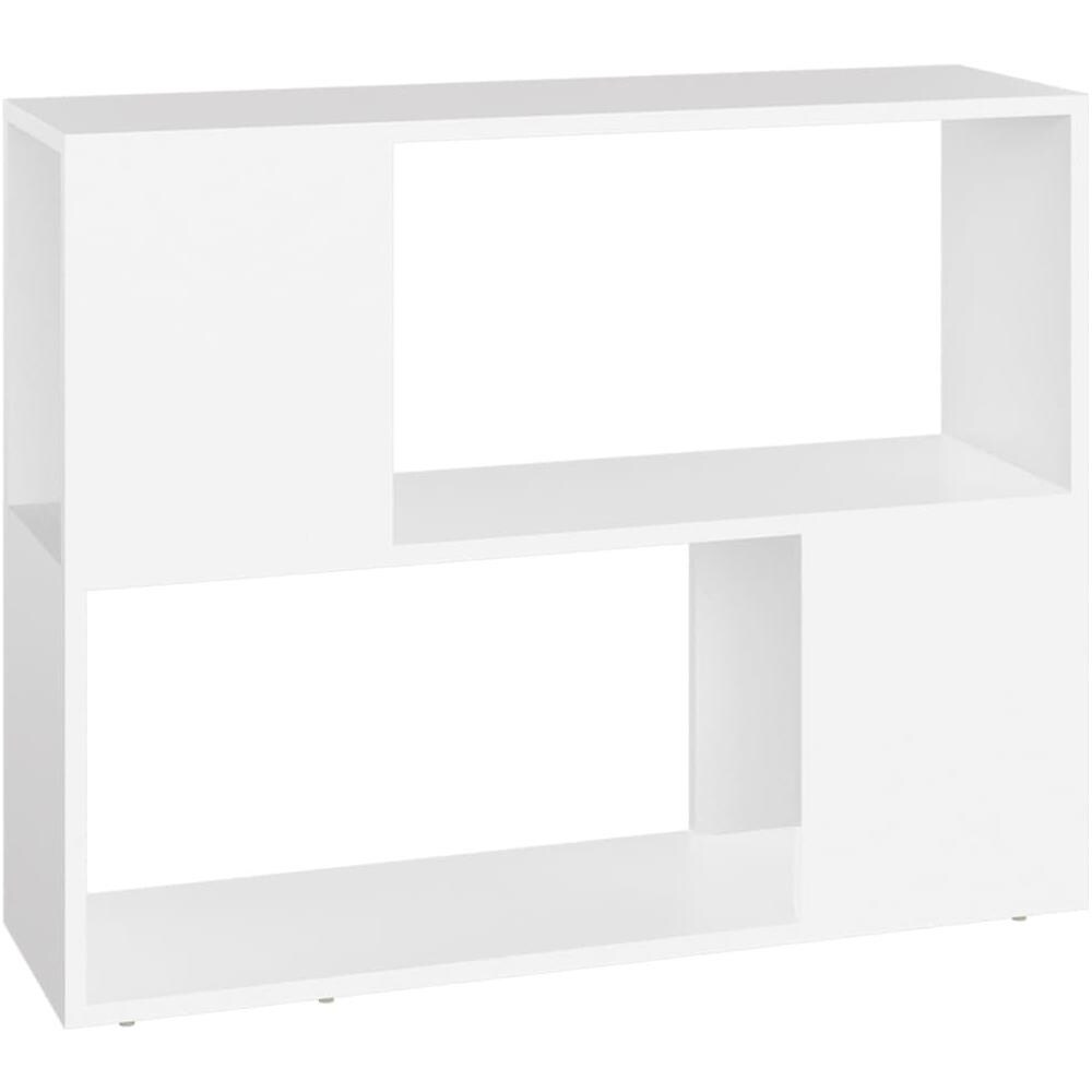 Mobile TV Bianco 80x24x63 cm in Truciolato - Foto 1