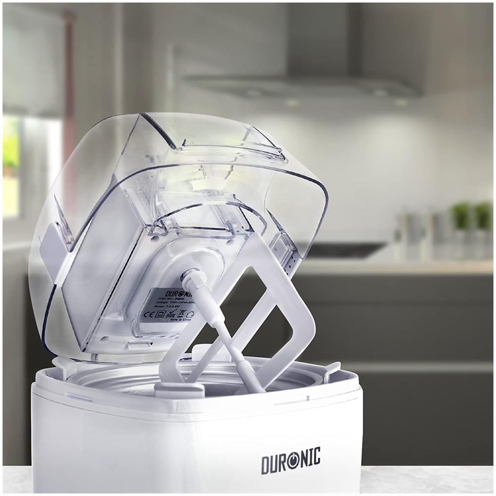 Im540 Macchina Per Gelati 1.5 L Gelatiera Ad Accumulo 30w Per Sorbetti Frozen Yogurt Gelato Artigianale Fatto In Casa - Foto 2