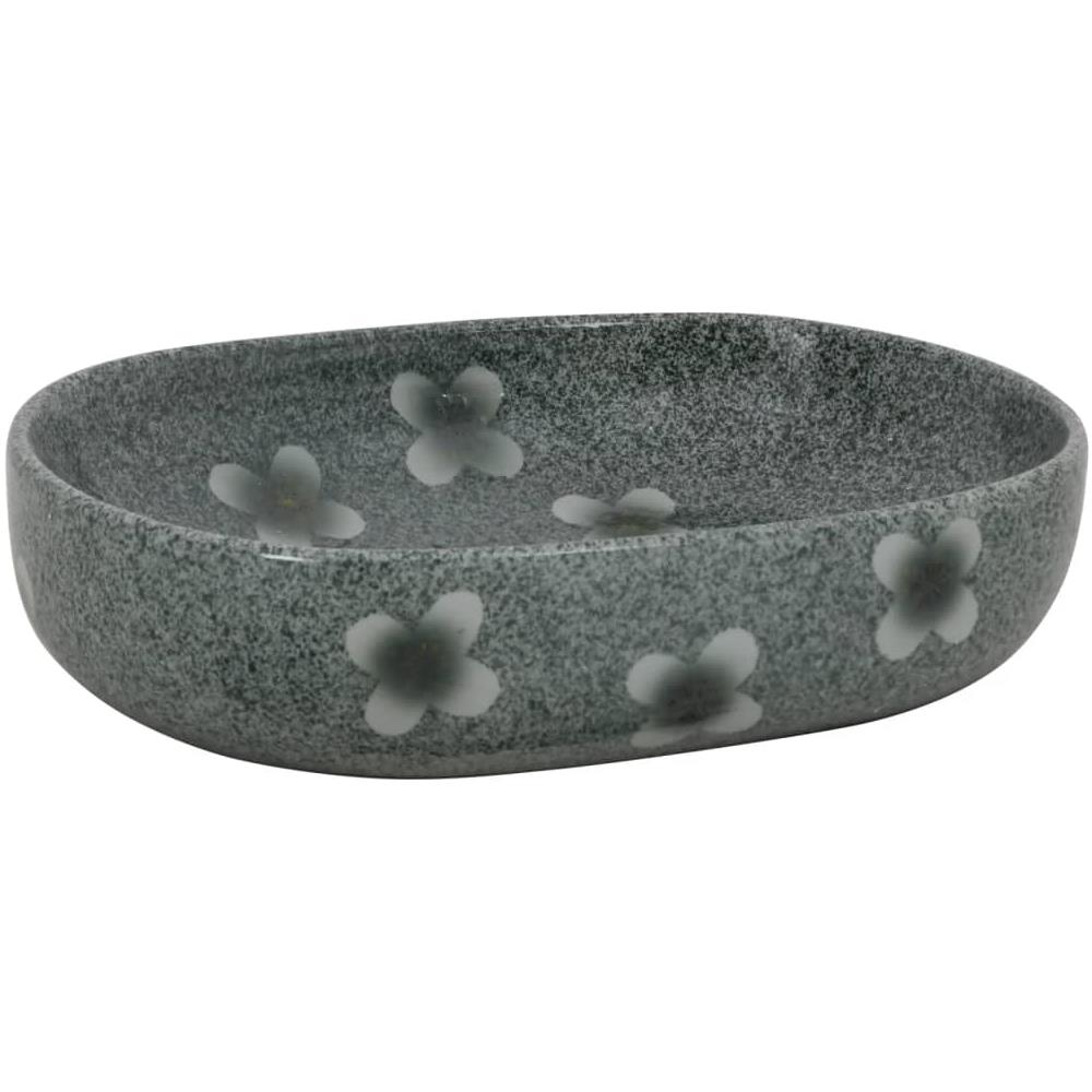 Lavabo Da Appoggio Blu Ovale 59x40x14 Cm Ceramica - Foto 2