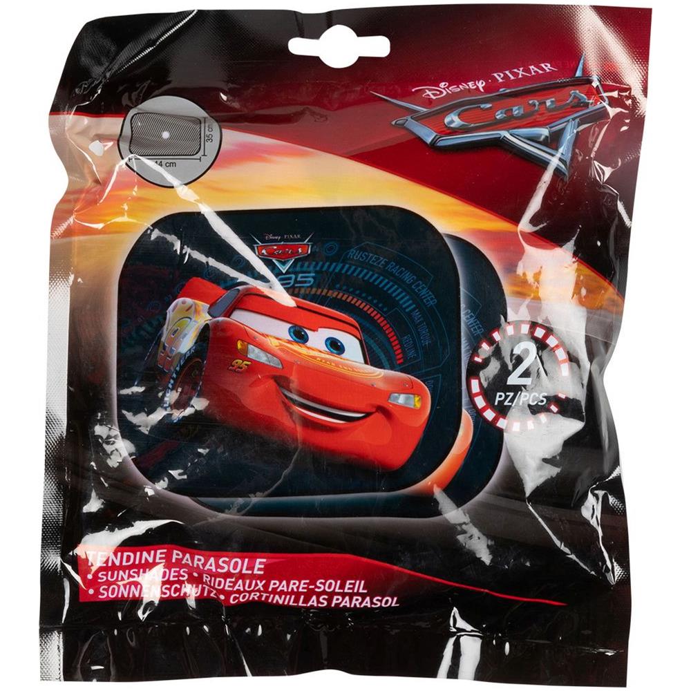 Coppia Di Tendine Laterali Parasole Auto Cars Saetta Mc Queen Bambino - Foto 3