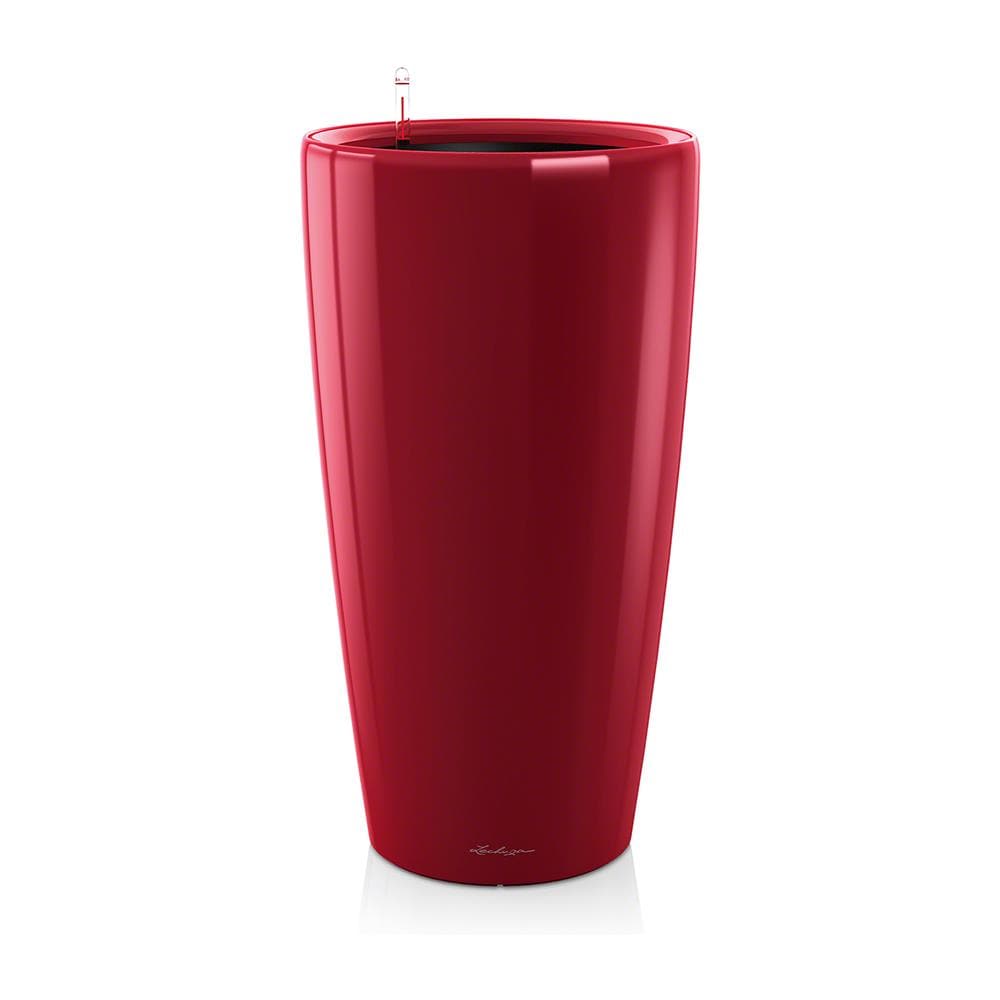 Vaso Rondo Premium 40 Rosso Scarlatto Lucido Ø40xh75 Cm - Foto 2