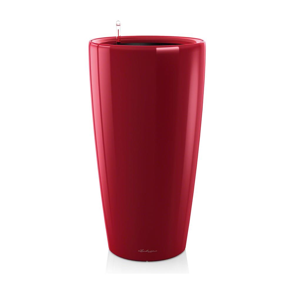 Vaso Rondo Premium 40 Rosso Scarlatto Lucido Ø40xh75 Cm - Foto 1