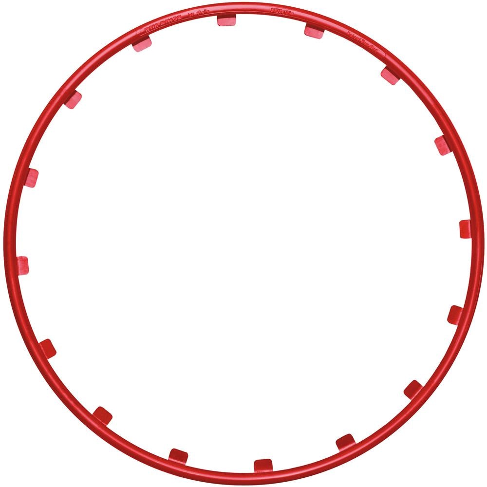 Set 4 Protezioni Cerchi Rim Ringz 16 Rosso - Foto 2