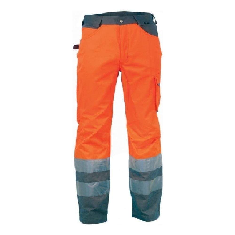 CofraTrade Pantalone Ray Cofra Catarifrangenti Da Lavoro Antinfortunistica  Giallo 56