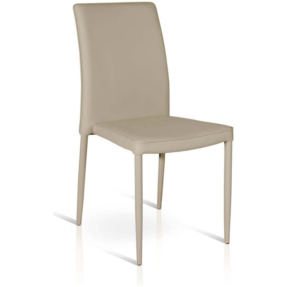 Aave - Sedia Di Design Moderno In Similpelle - Foto 2