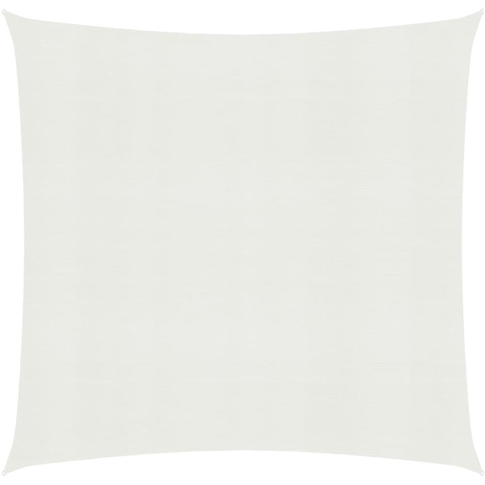 Vela Parasole 160 g / m² Bianca 4x4 m in HDPE - Foto 1