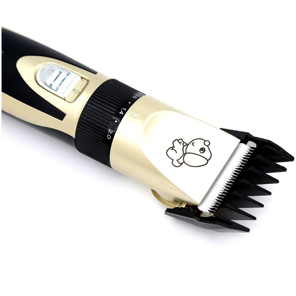 Regolabarba Silenzioso Con Accessori Oro / Nero - Foto 2