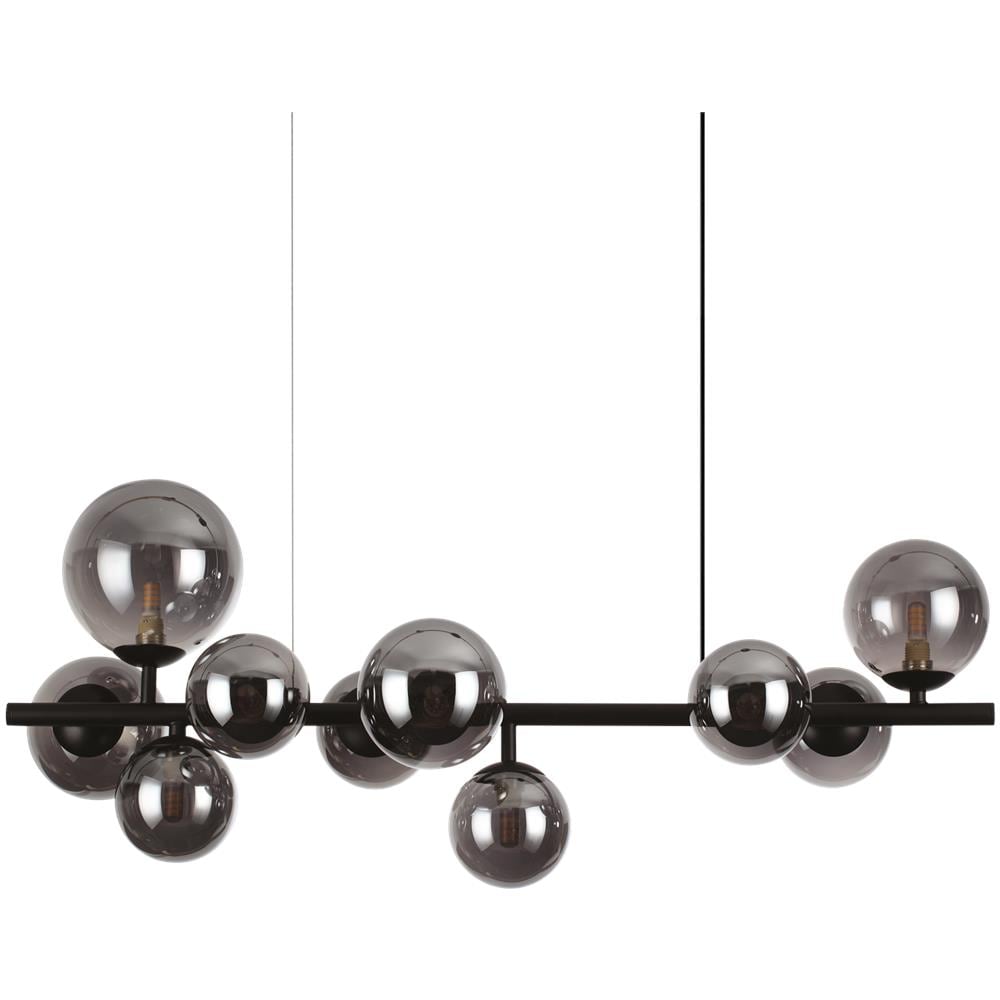 Perlage Sp10 Nero Lampada Sospensione - 271408 - Foto 1