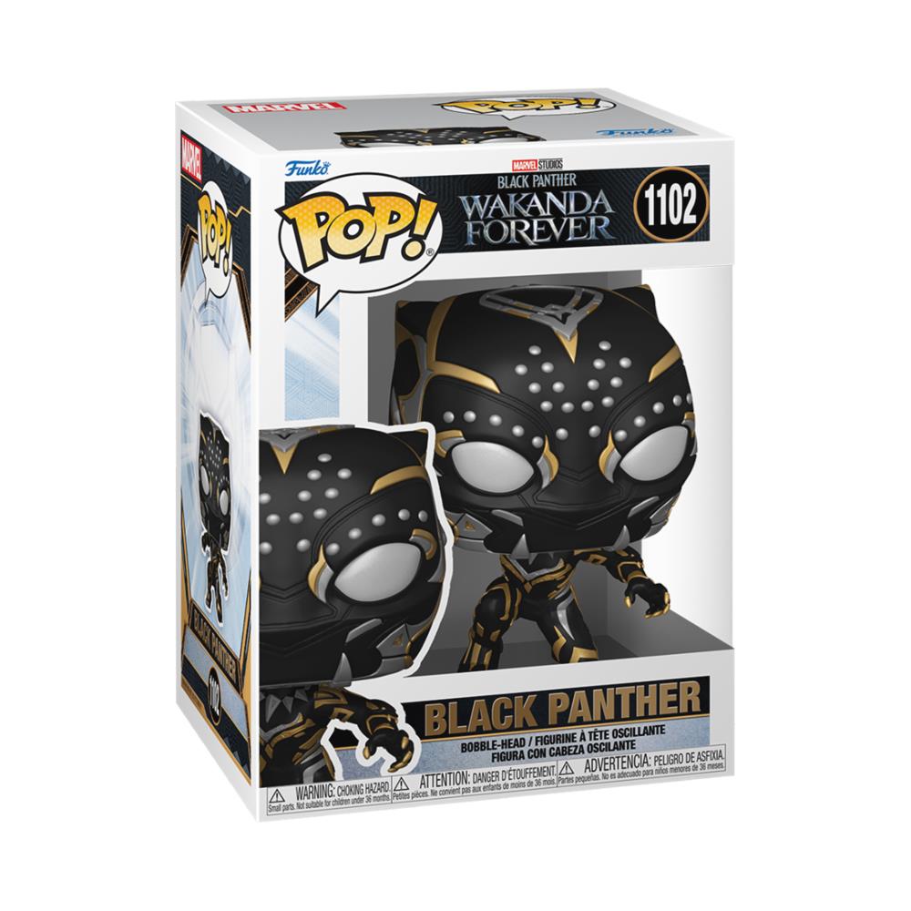 Wakanda Forever Pop! Marvel Vinyl Figure Black Panther 9 Cm - Foto 1
