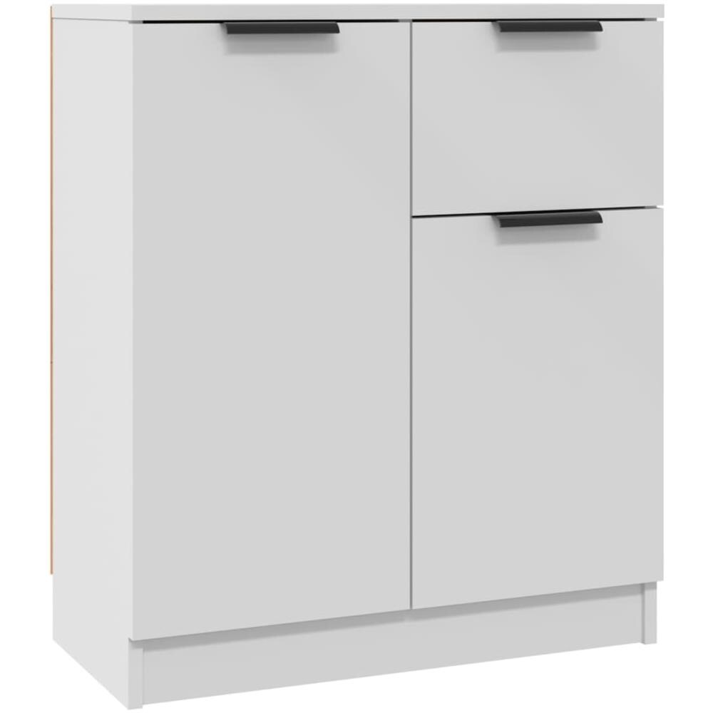 Credenza Bianca 60x30x70 Cm In Legno Multistrato - Foto 2