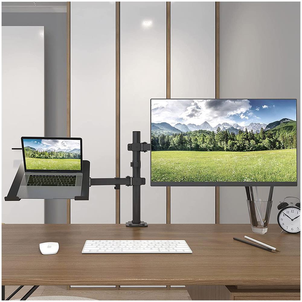 Supporto per Scrivania ICA-LCD174NB da 13- 32" Peso Massimo Supportato 8 Kg Colore Nero - Foto 3
