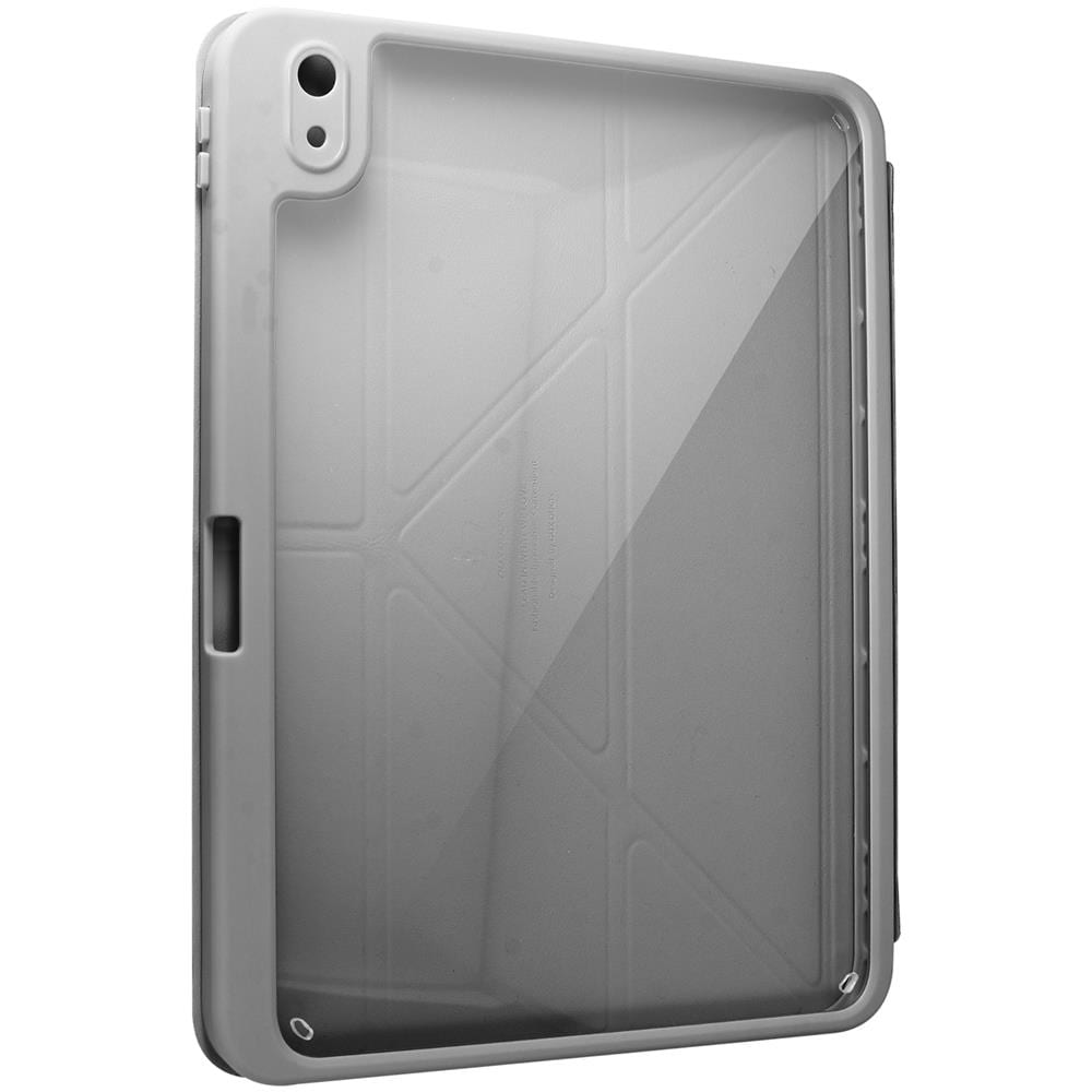 Custodia Per Ipad 10 2022 Copertina Multiposizione Amovibile Grigia - Foto 1