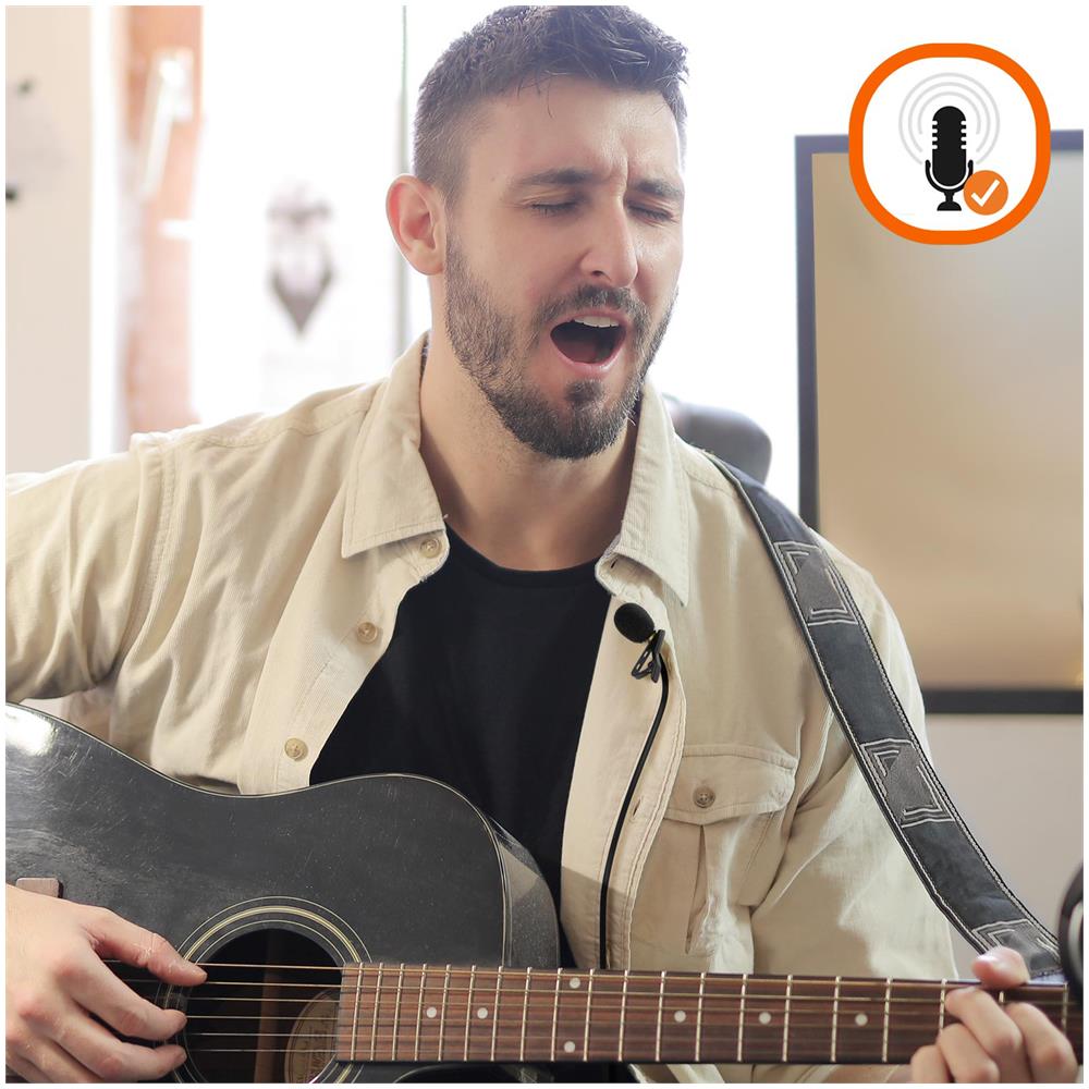 Microfono Lavalier Usb-c Suono Omnidirezionale Morsetto Cavo 3 Metri Linq - Foto 5