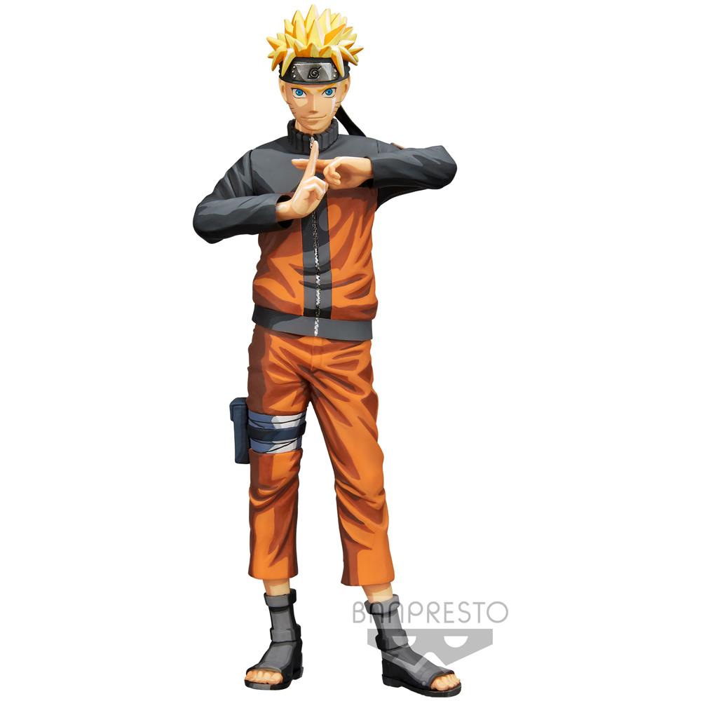 Naruto Shippuden - Grandista Nero Uzumaki Naruto Manga Dimensioni Figura 27cm - Foto 1