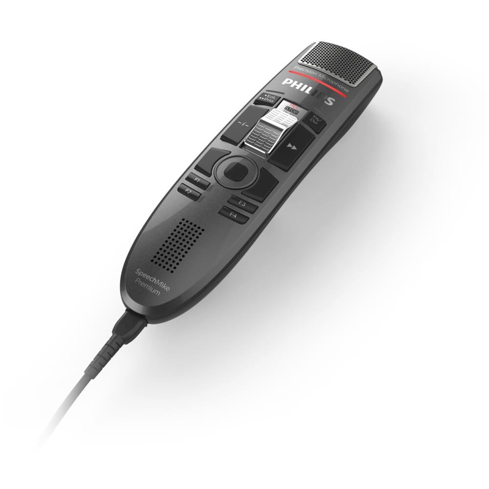 Microfono Per Dettatura Speechmike Premium Smp3710 - Interruttore A Scorrimento - Sensore Tattile - Usb - Foto 1