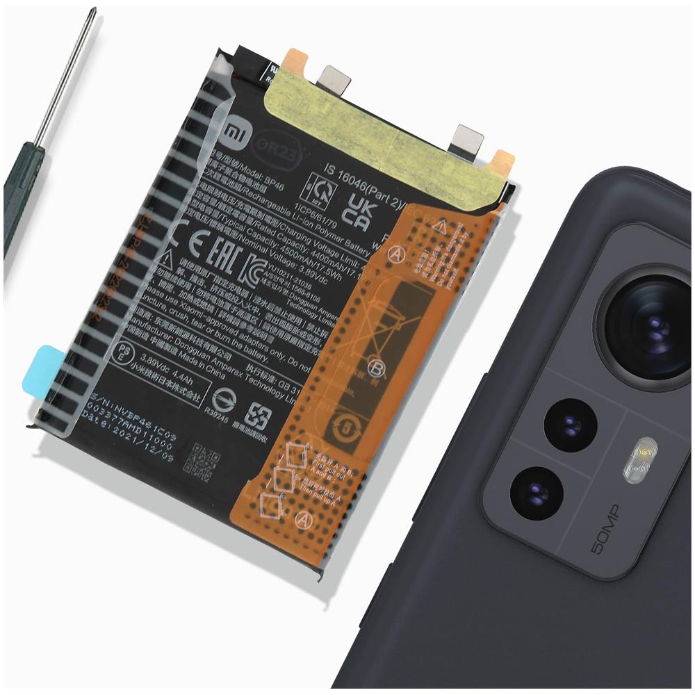 Batteria Interna 12 4500mah Originale Bp46 Nera - Foto 5