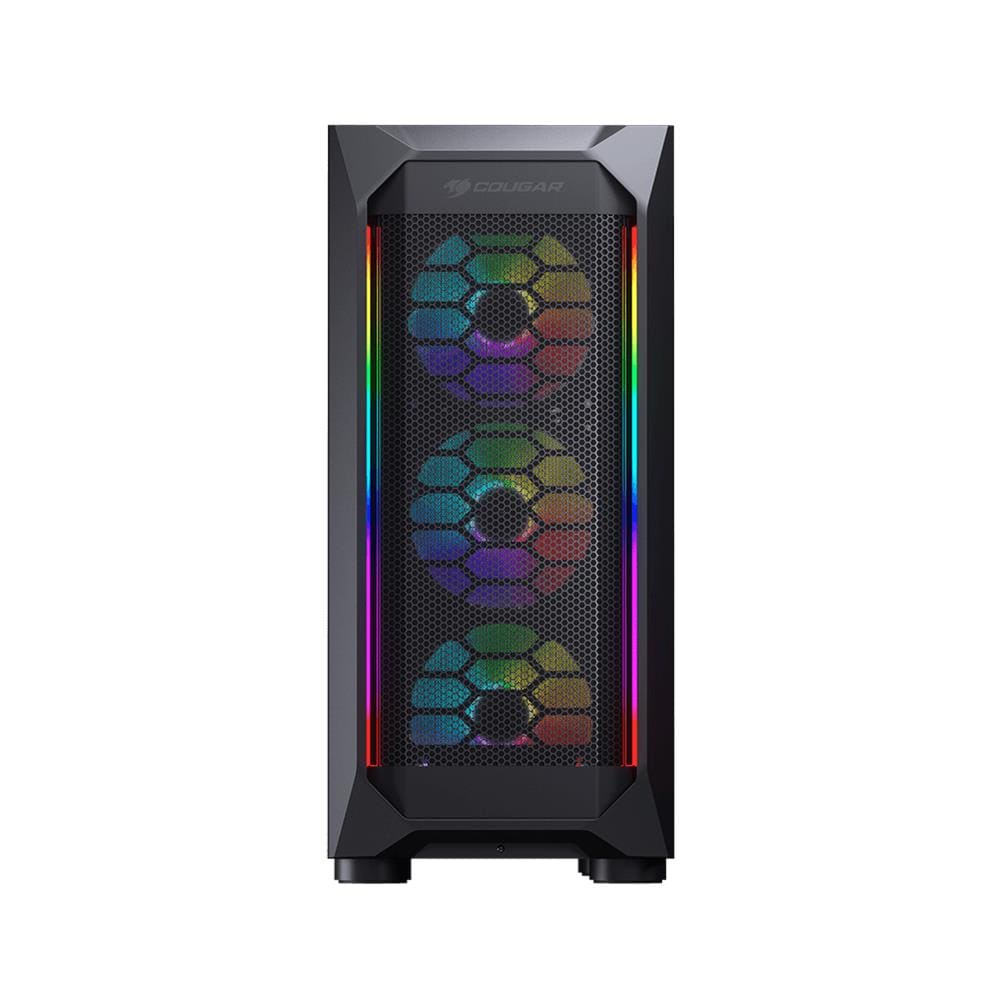 Case MX410 Mid Tower ATX / Micro ATX / Mini-ITX Mesh -G RGB 2 Porte USB 3.0 / 2 2 Porte USB 2.0 Colore Nero - Foto 2