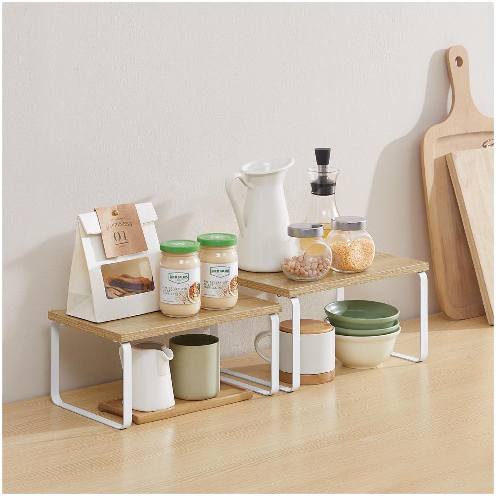 Mensole da cucina VALORA - Organizer per spezie per piano di lavoro KCS020W11 x2 - Foto 6