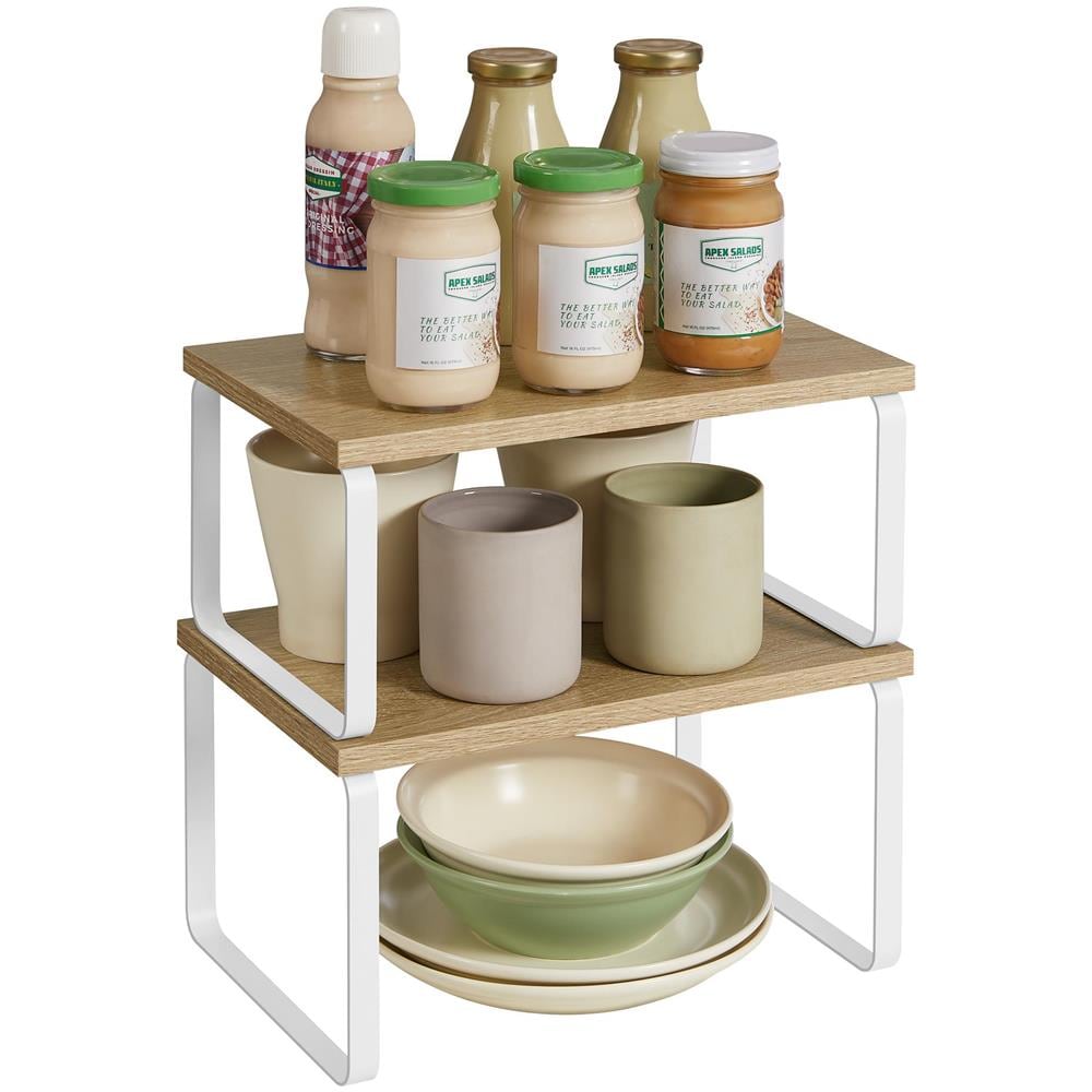 Mensole da cucina VALORA - Organizer per spezie per piano di lavoro KCS020W11 x2 - Foto 2