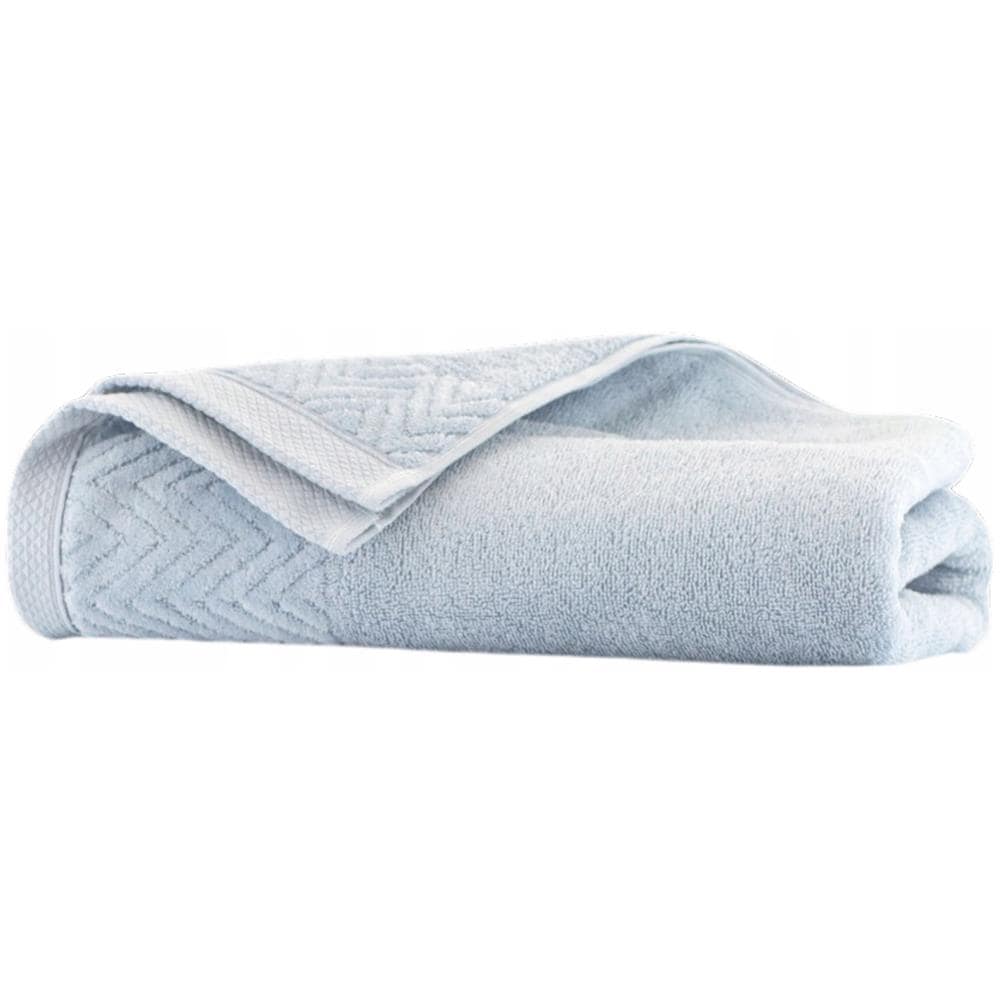 Asciugamano Toscana 70x140 cm 450 g /m² azzurro - Lussuoso, antibatterico, morbido - Foto 1