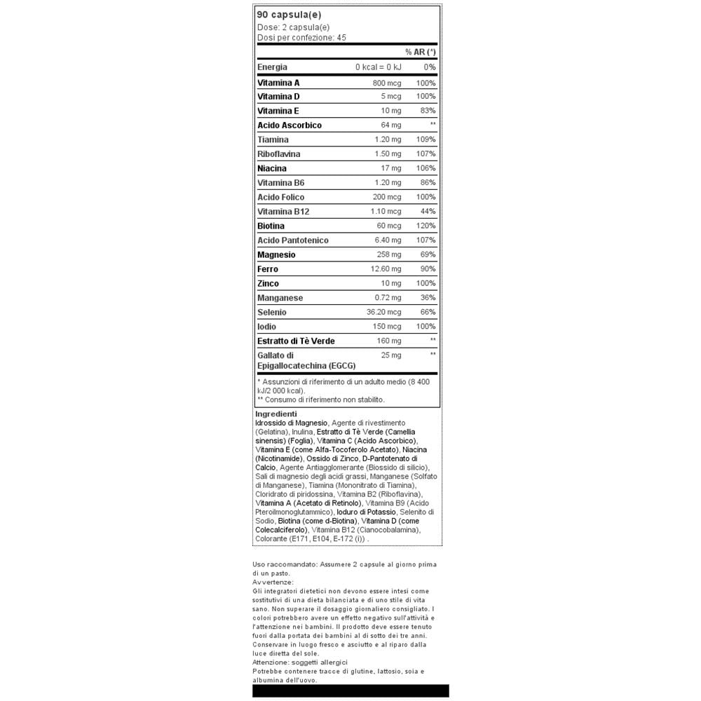 All Day Energy 90 Caps - Victory Endurance - Benessere, Salute Dell'atleta - - Foto 3