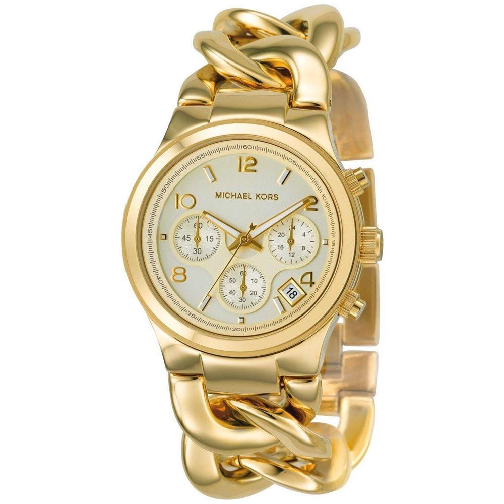 Orologio Runway Twist Chrono Quartz Acciaio Mk3131 - Foto 11