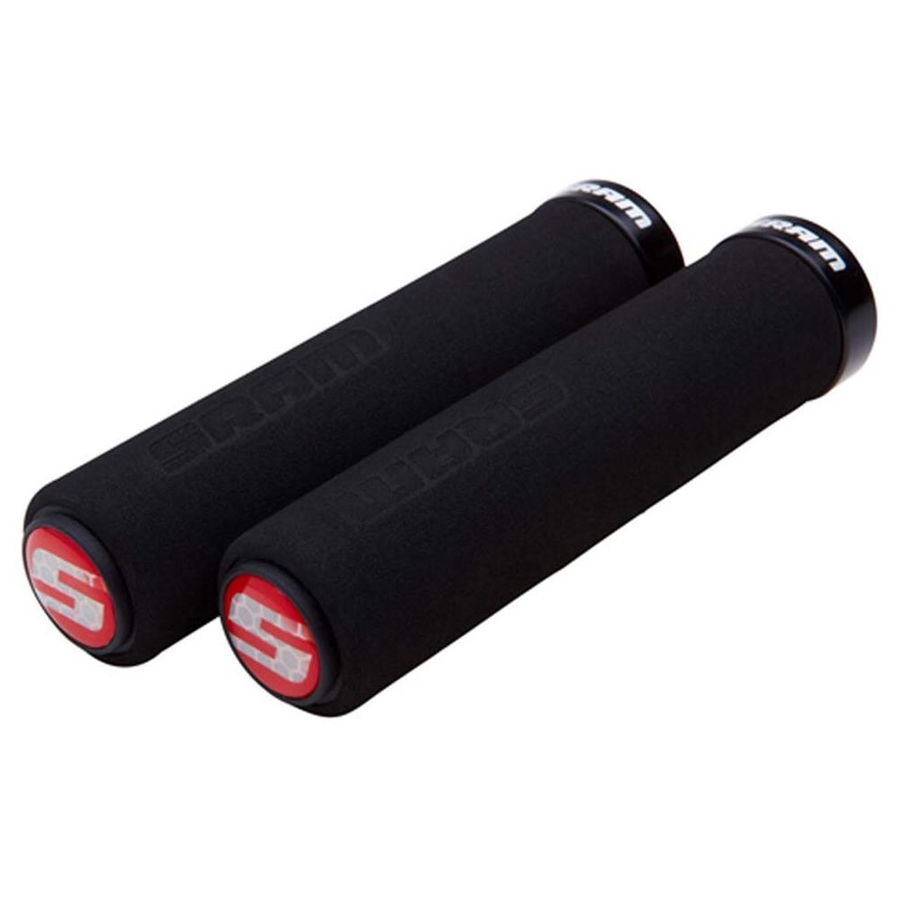 Manopole Locking Grips In Materiale Espanso Nero / rosso - Foto 2