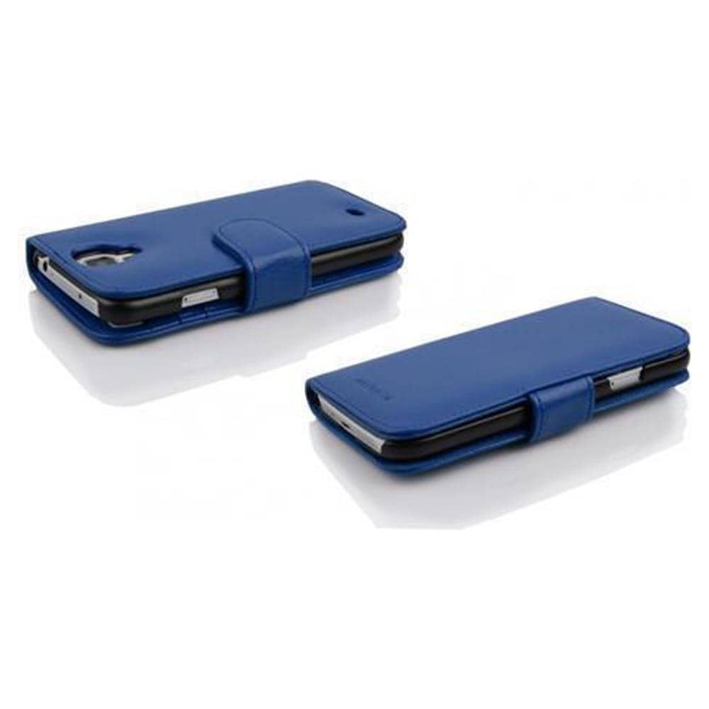 Custodia Compatibile Con Samsung Galaxy Mega 6.3 In Blu Reale - Coperchio Protettivo In Ecopelle Testurizzata E Tasca Per Carte Di Credito - Foto 3