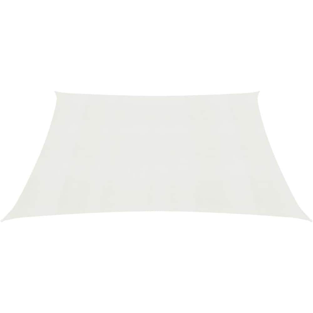 Vela Parasole 160 g / m² Bianca 3x3 m in HDPE - Foto 3