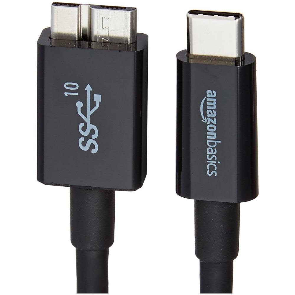 L6LUC007-CS-R 0.9m USB C Micro-USB B Male connector Male connector Nero cavo USB - Foto 3