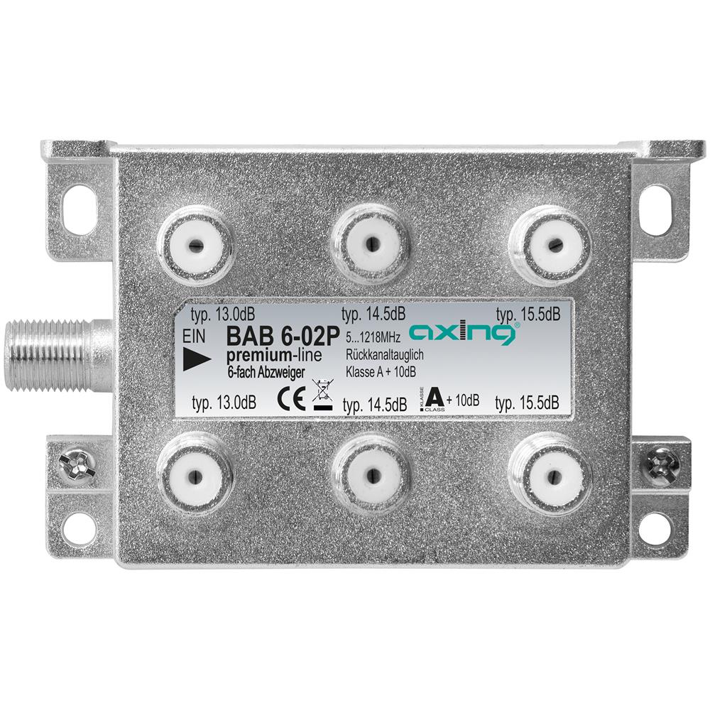 BAB 6-02P Cable splitter Grigio - Foto 1