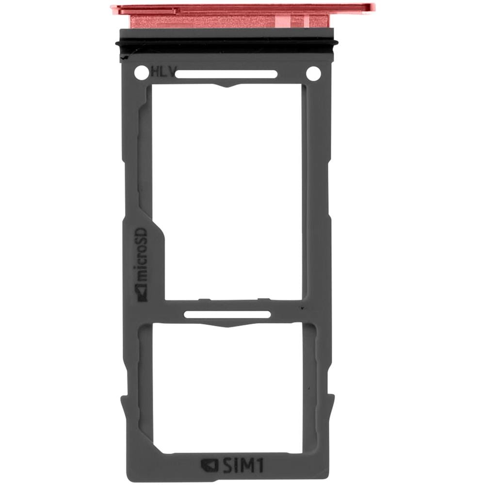 Slot Scheda Sim Di Ricambio Per Samsung Galaxy S10, S10e E S10 Plus Rosso - Foto 1