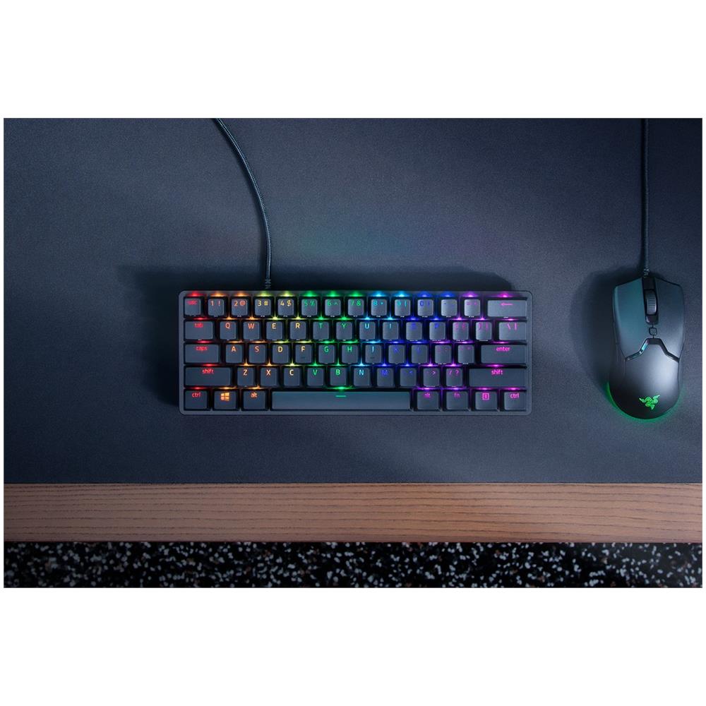 Huntsman Mini Tastiera Usb Qwertz Tedesco Nero - Foto 2