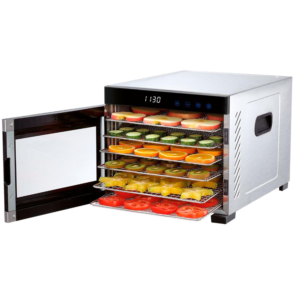 Disidratatore alimentare 650w Colore Acciaio inossidabile - Foto 2
