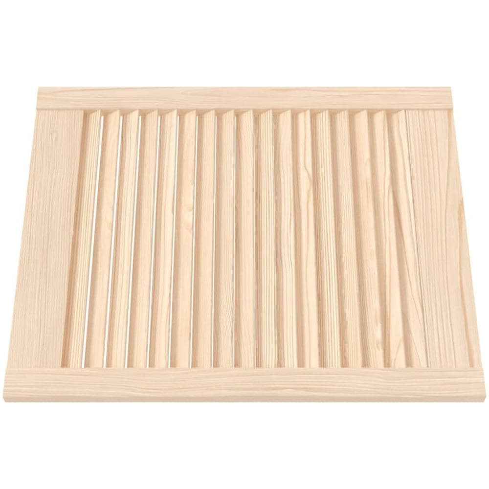Anta con Design a Lamelle 61,5x49,4 cm in Legno di Pino - Foto 2