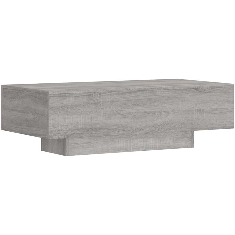 Tavolino Salotto Grigio Sonoma 100x49,5x31 Cm Legno Multistrato - Foto 2