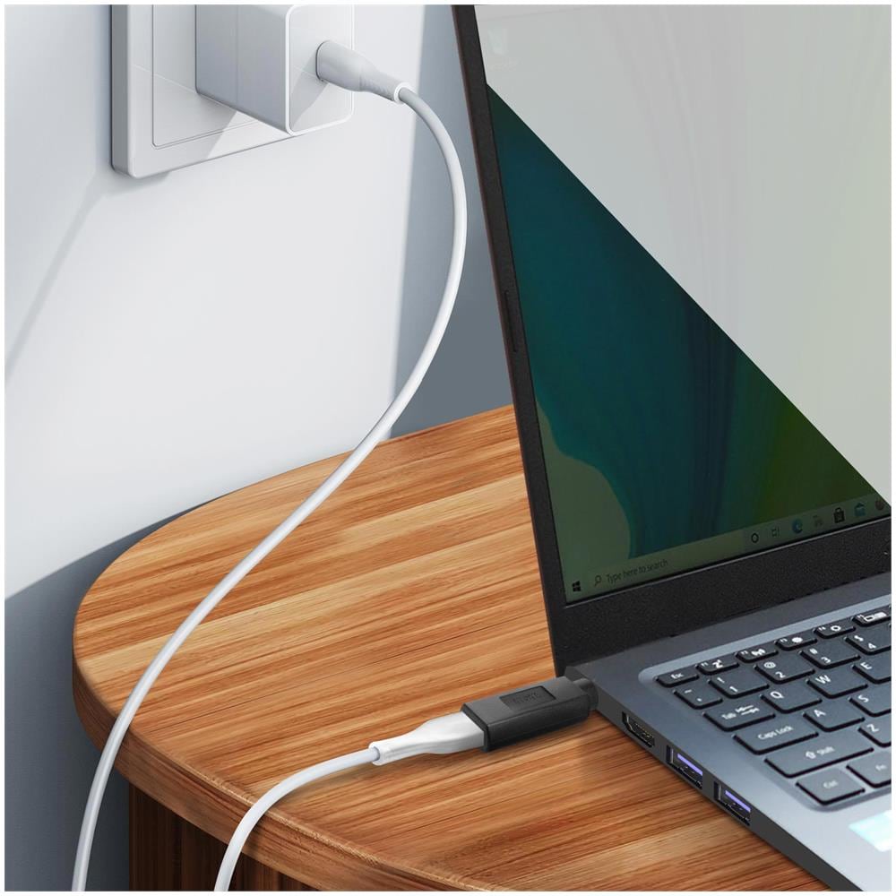 Adattatore Di Ricarica Dritto Usb-c Verso Dc 3,0 X 1,0 Mm Per Computer Acer - Foto 2