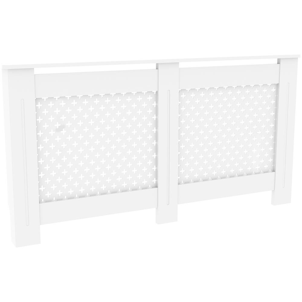 Copri Radiatore In Legno Windsor Bianco - 172 Cm - - Foto 1