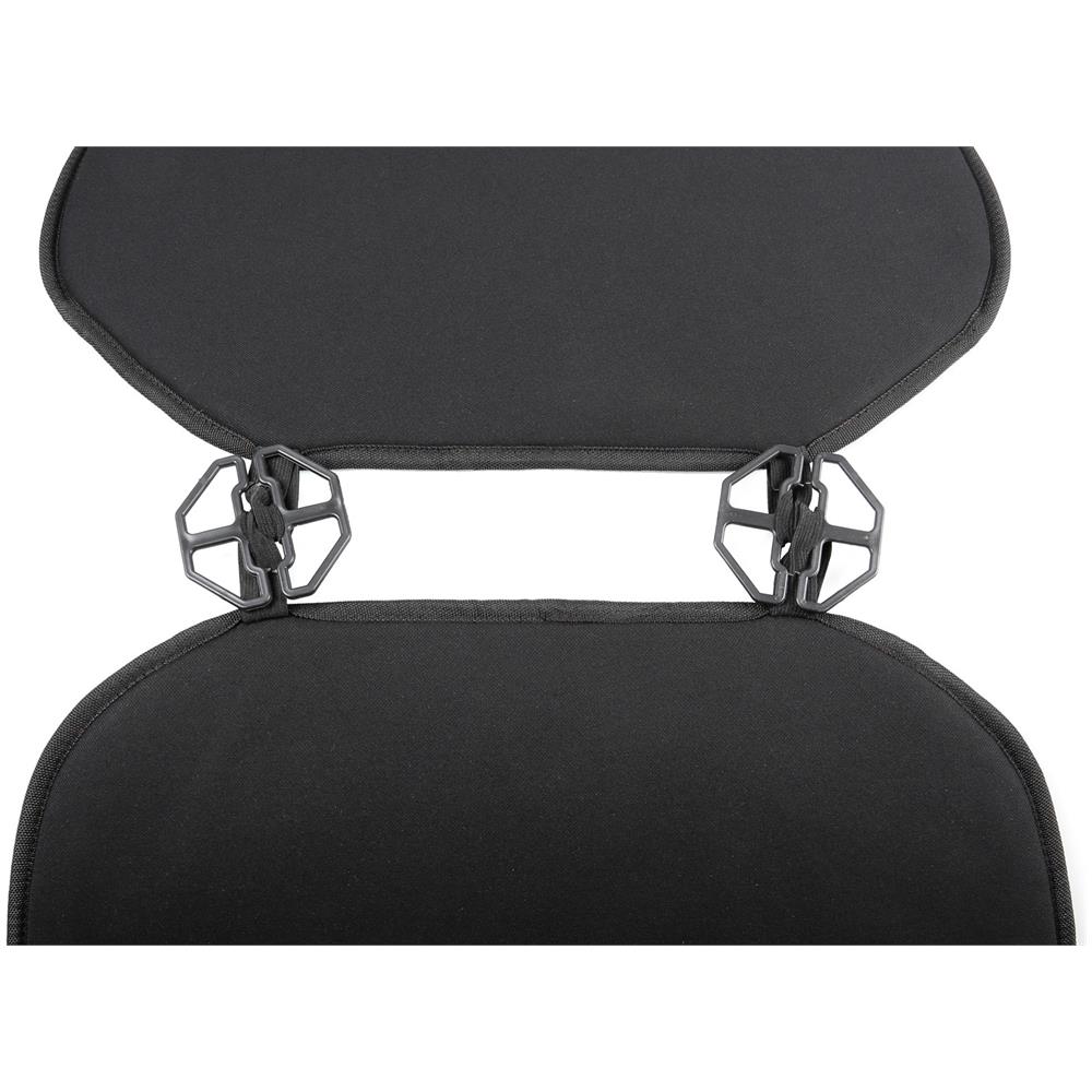 Venice, Coppia Coprisedili Anteriori In Fresco Tessuto Tekno-lino Di Poliestere - Nero - Foto 3