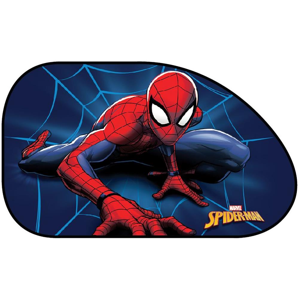 Tendina Laterale Parasole Auto Singola A Trapezio Spiderman Uomo Ragno Bambino - Foto 1
