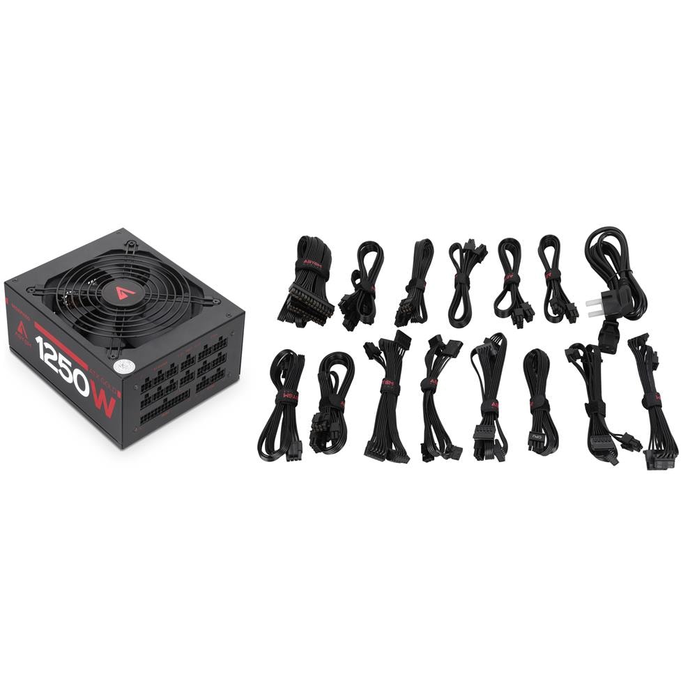 Alimentatore Morpheo ATX 1250W Full Modular Nero - Foto 13