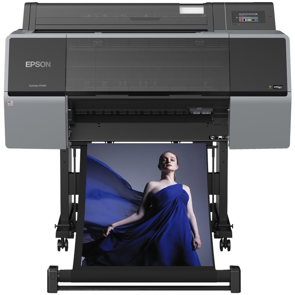 Epson SureColor SC-P7500, Ad inchiostro, 1200 x 2400 DPI, ESC/P-R, Nero per foto, Nero opaco, Ciano, Ciano chiaro, Giallo, Magenta vivido, Magenta chiaro vivido,..., 700 ml, A1 (594 x 841 mm) - Foto 1